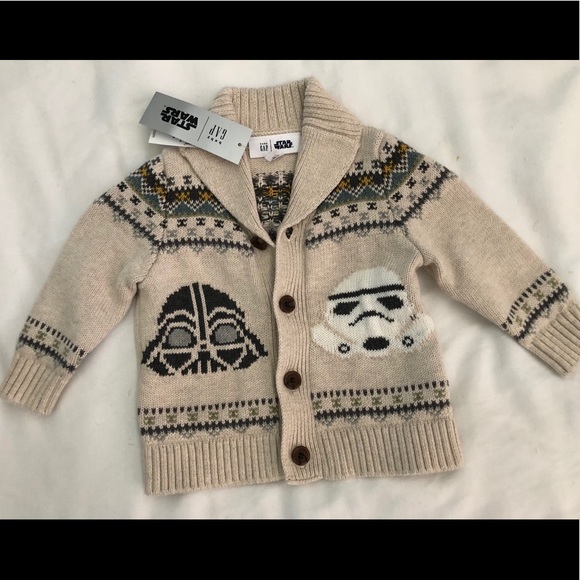 baby gap star wars sweater